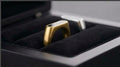 Minimalist Open-Frame Ring | Silver & Golden