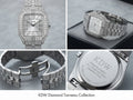 KDW Silver-Tone Embellished Bracelet Watch