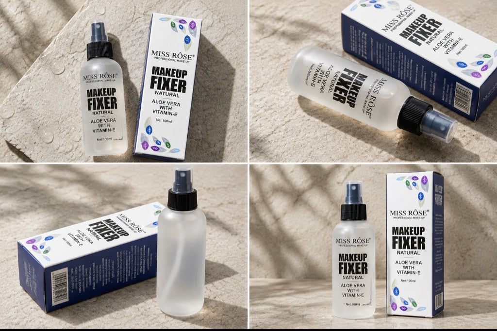 MISS ROSE Makeup Fixer with Aloe Vera & Vitamin E 100ml