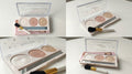 3-Color Shimmer Highlighter Palette – Pearl, Rose & Champagne