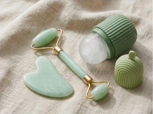 Cactus Facial Ice Roller – Green