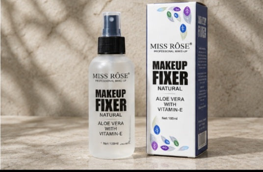 MISS ROSE Makeup Fixer with Aloe Vera & Vitamin E 100ml