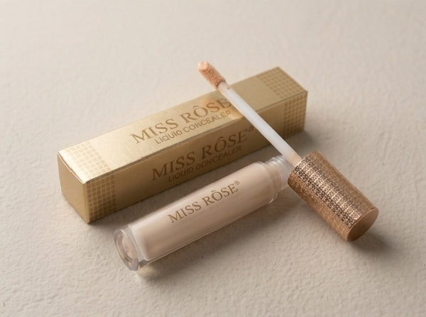 MISS ROSE Liquid Concealer with Wand Applicator